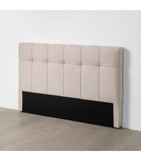 CABECERO BEIGE TEJIDO DORMITORIO 160 X 12 X 100 CM