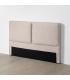 CABECERO BEIGE TEJIDO DORMITORIO 160 X 12 X 100 CM