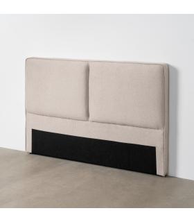 CABECERO BEIGE TEJIDO DORMITORIO 160 X 12 X 100 CM