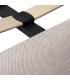 CAMA BEIGE TEJIDO DORMITORIO 160 X 217 X 94 CM