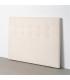 CABECERO CREMA TEJIDO DORMITORIO 165 X 8 X 125 CM