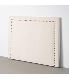 CABECERO CREMA TEJIDO DORMITORIO 165 X 7 X 130 CM