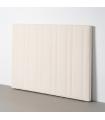 CABECERO CREMA TEJIDO DORMITORIO 160 X 122 CM