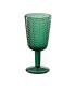 COPA VERDE CRISTAL DECORACIÓN 8 X 8 X 17 CM