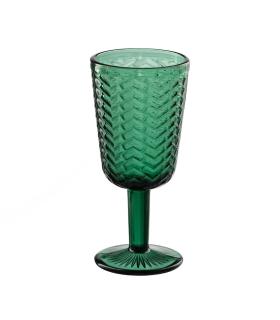 COPA VERDE CRISTAL DECORACIÓN 8 X 8 X 17 CM