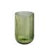 VASO VERDE CRISTAL DECORACIÓN 8 X 8 X 12,80 CM