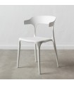 CHAIR 51 X 41.50 POLYPROPYLENE WHITE X 76.50 CM