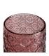VASO ROSA CRISTAL DECORACIÓN 8 X 8 X 12,70 CM