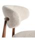 TABURETE 75CM BEIGE TEJIDO-METAL 54 X 52 X 105 CM