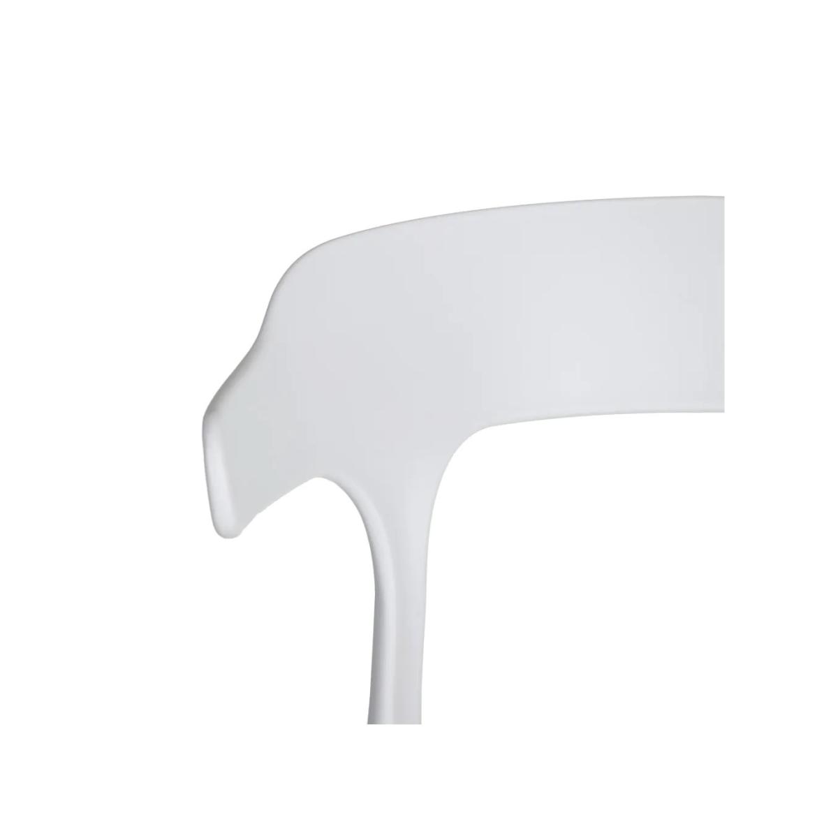 SILLA BLANCO POLIPROPILENO 51 X 41,50 X 76,50 CM