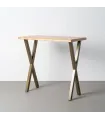 MDF and Metal High Table 110 x 60 x 106 cm