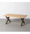 MESA CENTRO DM-METAL SALÓN 110 X 60 X 43 CM