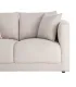 SOFÁ 2 PLAZAS CREMA TEJIDO-MADERA 165 X 96 X 86 CM
