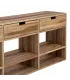 MUEBLE TV NATURAL MADERA DE TECA SALÓN 140 X 30 X 55 CM