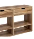 MUEBLE TV NATURAL MADERA DE TECA SALÓN 140 X 30 X 55 CM