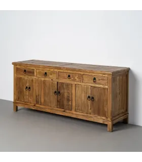 APARADOR MADERA RECICLADA SALÓN 190 X 50 X 80 CM