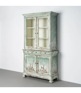 ALACENA MADERA RECICLADA SALÓN 120 X 47 X 218 CM