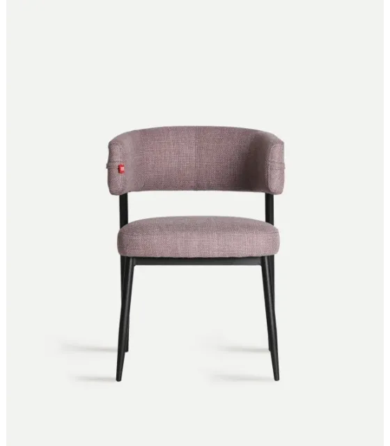 Silla Merano de poliéster morado 77 cm