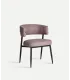 Silla Merano de poliéster morado 77 cm