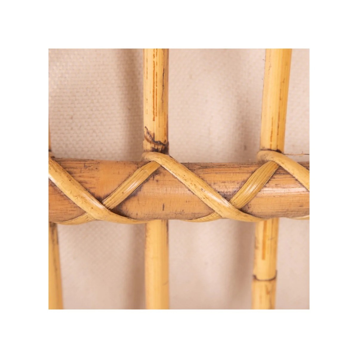 SILLÓN CON COJÍN NATURAL RATÁN 77,50 X 64 X 94 CM