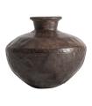 Tinaja de hierro marrón 30 cm
