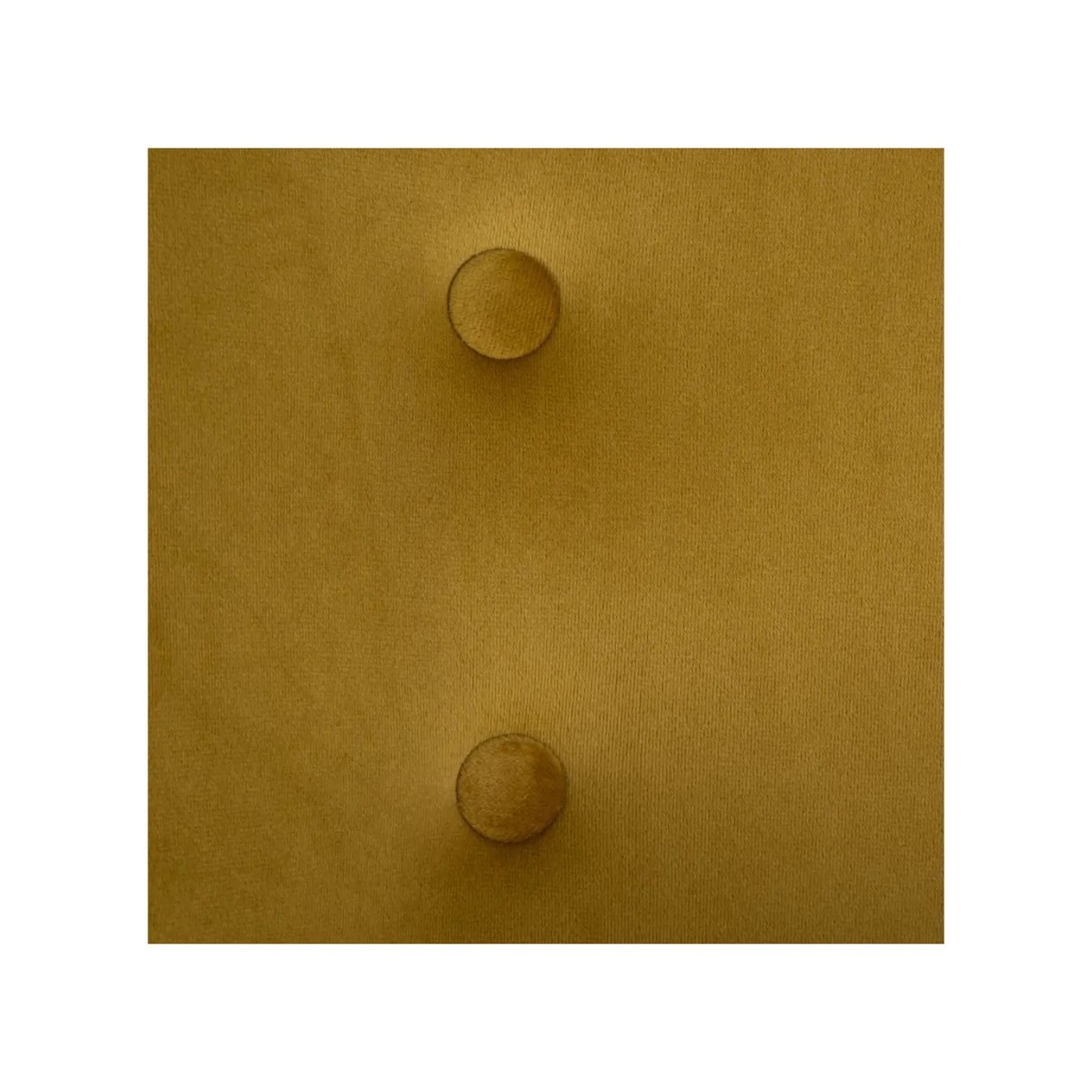 SILLÓN TERCIOPELO MOSTAZA TEJIDO-MADERA 67 X 67 X 81,50 CM