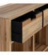 MUEBLE AUXILIAR NATURAL MADERA DE TECA 96 X 30 X 98 CM