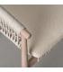 SILLA APILABLE ACERO-RATTÁN PE EXTERIOR 57 X 58 X 77 CM