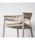 SILLA APILABLE ACERO-RATTÁN PE EXTERIOR 57 X 58 X 77 CM
