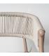 SILLA APILABLE ACERO-RATTÁN PE EXTERIOR 57 X 58 X 77 CM