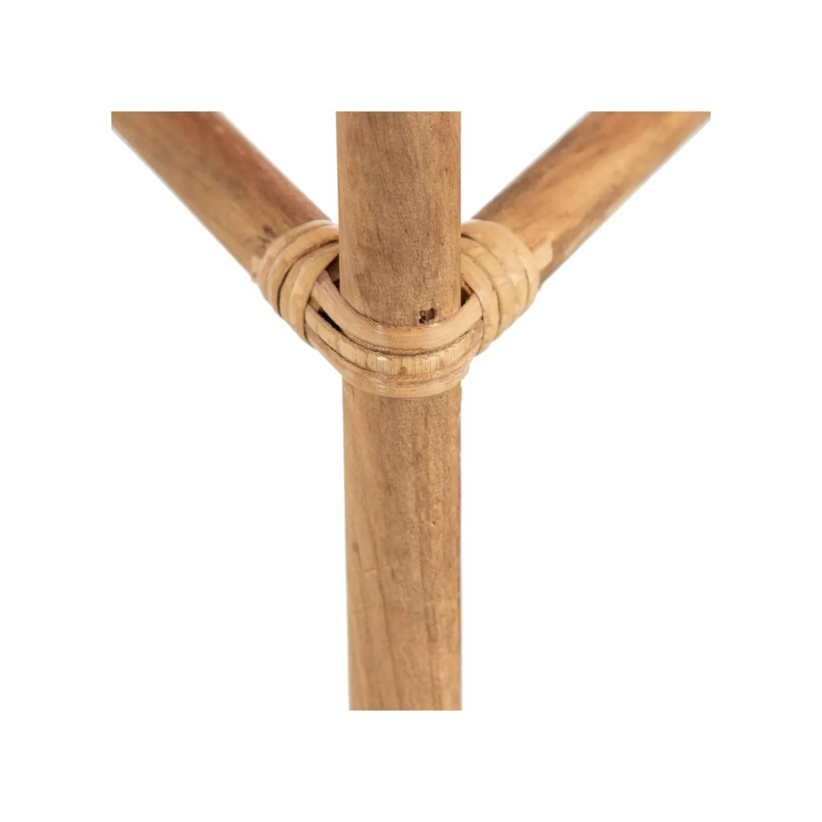 MACETERO NATURAL RATÁN DECORACIÓN 37,50 X 37,50 X 80 CM