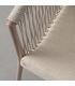 SILLA ACERO-RATTÁN PE EXTERIOR 57 X 58 X 74,50 CM