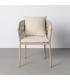 SILLA ACERO-RATTÁN PE EXTERIOR 57 X 58 X 74,50 CM