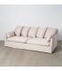 SOFÁ 3 PLAZAS BEIGE DM-TEJIDO SALÓN 212 X 104 X 76 CM