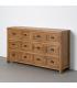 CÓMODA MADERA RECICLADA SALÓN 160 X 40 X 90 CM