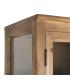 VITRINA MADERA RECICLADA SALÓN 80 X 40 X 201,50 CM