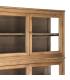 VITRINA MADERA RECICLADA SALÓN 155 X 40 X 201,50 CM