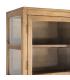 VITRINA MADERA RECICLADA SALÓN 155 X 40 X 201,50 CM