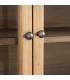 VITRINA MADERA RECICLADA SALÓN 155 X 40 X 201,50 CM