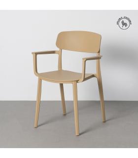 SILLA APILABLE CAQUI PP CONTRACT 51,50 X 51 X 80 CM