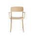 SILLA APILABLE CAQUI PP CONTRACT 51,50 X 51 X 80 CM