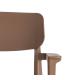 SILLA APILABLE MARRÓN PP CONTRACT 51,50 X 51 X 80 CM