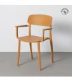 Ochre PP stackable contract chair 51.5 x 51 x 80 cm