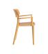 SILLA APILABLE OCRE PP CONTRACT 51,50 X 51 X 80 CM