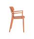 SILLA APILABLE TEJA PP CONTRACT 51,50 X 51 X 80 CM