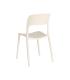 SILLA APILABLE CREMA PP CONTRACT 58 X 41 X 82 CM