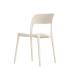 SILLA APILABLE CREMA PP CONTRACT 58 X 41 X 82 CM