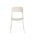 SILLA APILABLE CREMA PP CONTRACT 58 X 41 X 82 CM