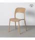 SILLA APILABLE CAQUI PP CONTRACT 58 X 41 X 82 CM