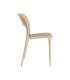 SILLA APILABLE CAQUI PP CONTRACT 58 X 41 X 82 CM